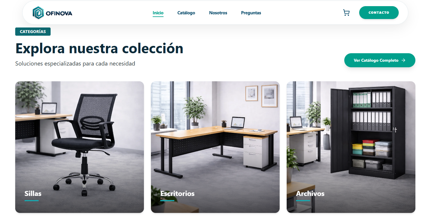 Sitio Web con Catálogo PRO