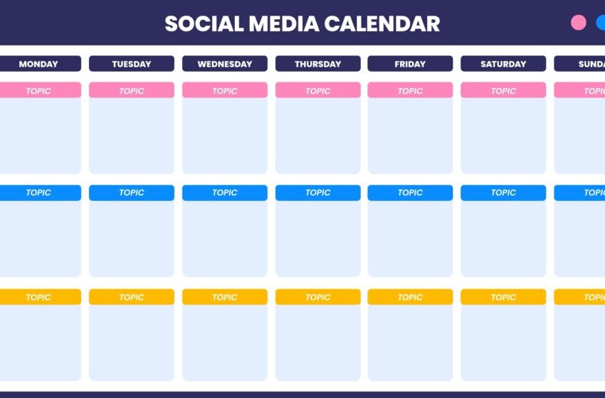 Publica con Intención: Cómo Crear un Calendario de Contenido que Funciona.